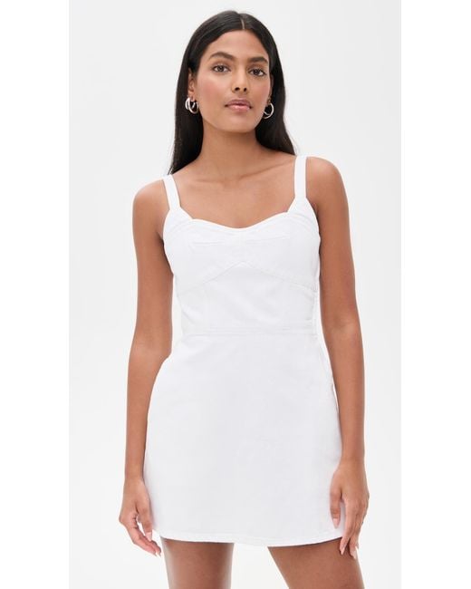 La Ligne Mini Fiona Dress in White | Lyst La Ligne Mini Fiona Dress in White | Lyst