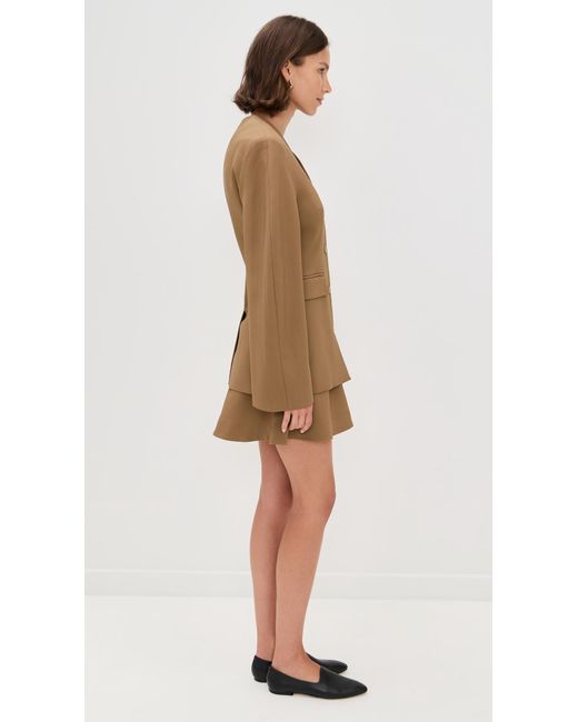 Nanushka Brown Kaori Outerwear