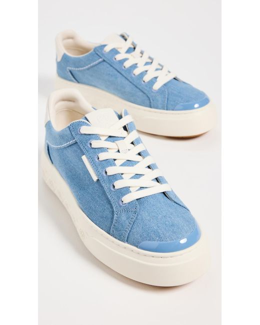 Tory Burch Blue Ladybug Sneakers 9