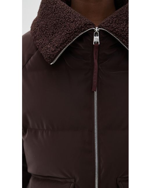 Varley Black Roseville Down Jacket