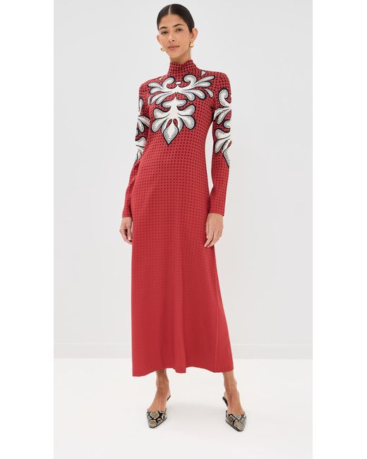 LaDoubleJ Red Halle Dress