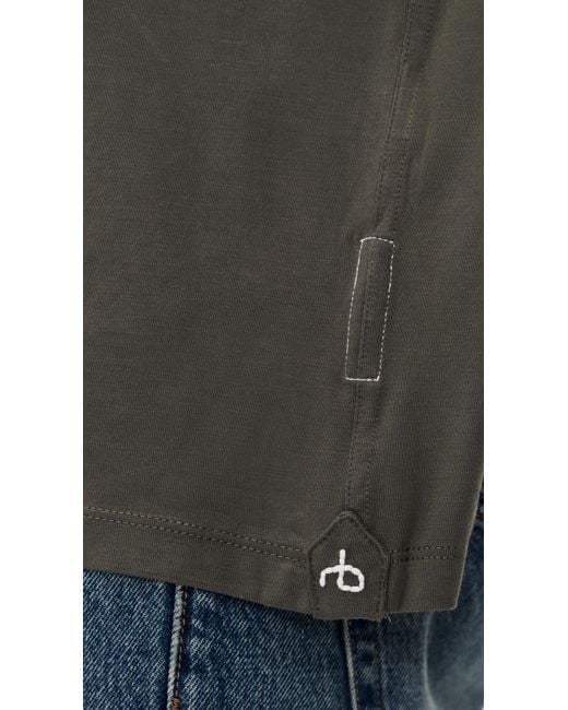 Rag & Bone Black Classic Tee for men