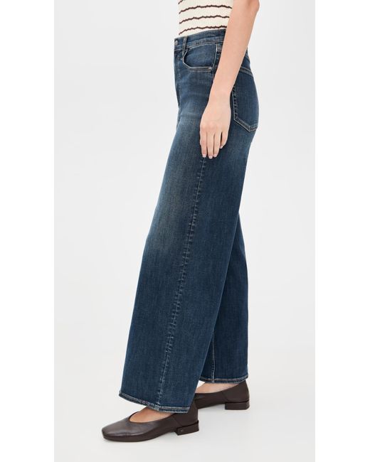 Rag & Bone Blue Flexi Sofie High Rise Jeans