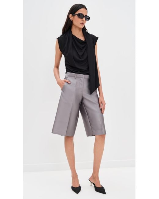 THE GARMENT Black Scarf Tee