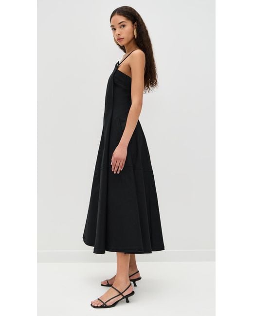 maka black dress Mackenzie Dress in Black – RESA main image 1