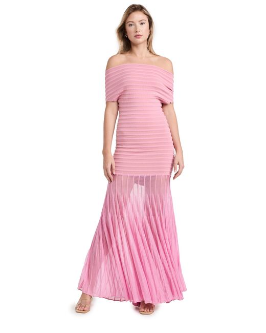 Alexis Pink Aexis Marce Dress Bush