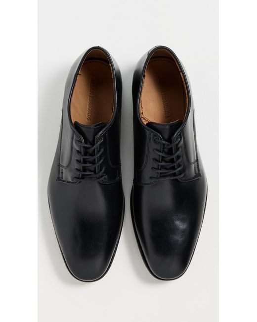 Allen Edmonds Black Smith Leather Lace Up Derbies for men