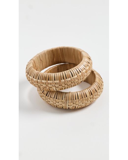 Shashi Natural Jacques Bangle Set