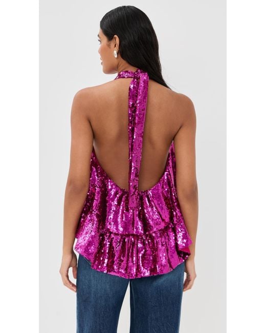 Azeeza Purple Winston Top