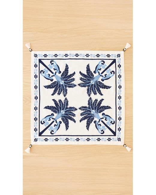 Johanna Ortiz Blue Ikat Amazónico Napkins