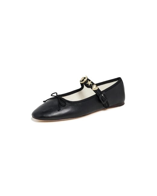 Loeffler Randall Black Chiara Mary Jane Flats