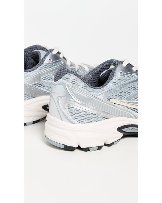 Saucony White Ride Millenium Sneakers