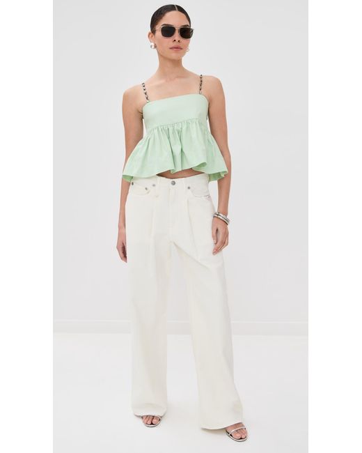 Azeeza Green Rayna Top