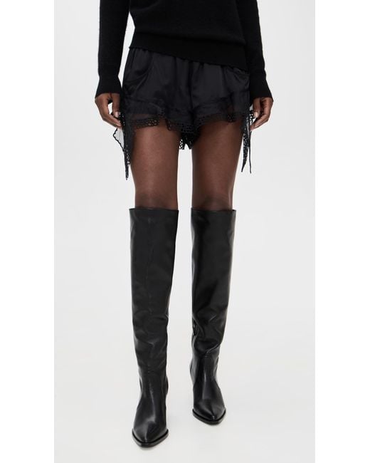 Stuart Weitzman Black Jolene Boots