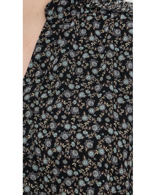 Madewell Black Lizzy Top