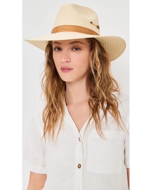 Freya White Rambler Straw Hat