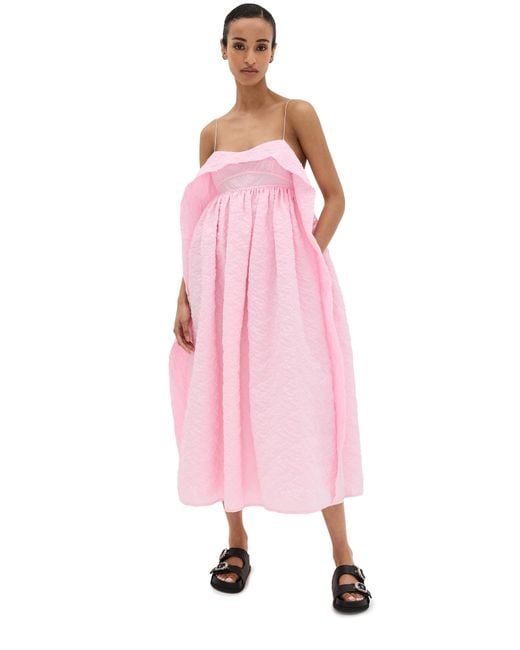 CECILIE BAHNSEN Pink Susa Dress