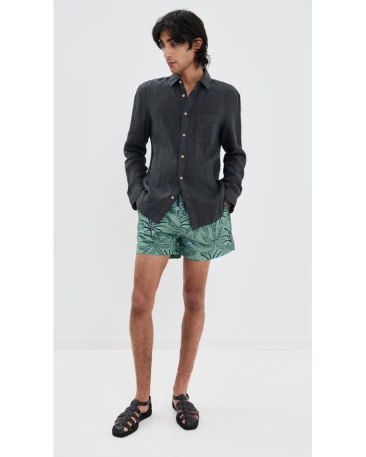 Paul Smith Blue Palms Swim Shorts 4 for men
