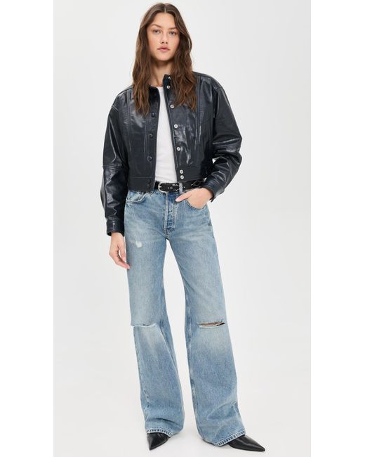 IRO Black Thelio Jacket