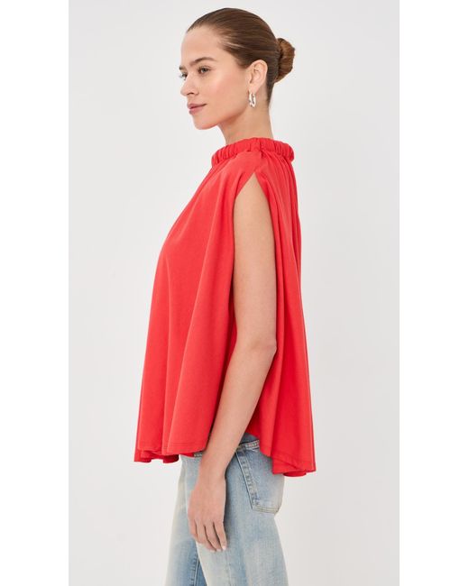 Coperni Red Circle Top