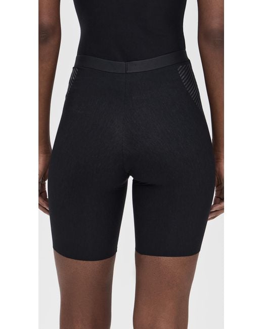 Spanx Blue Midthigh Shorts