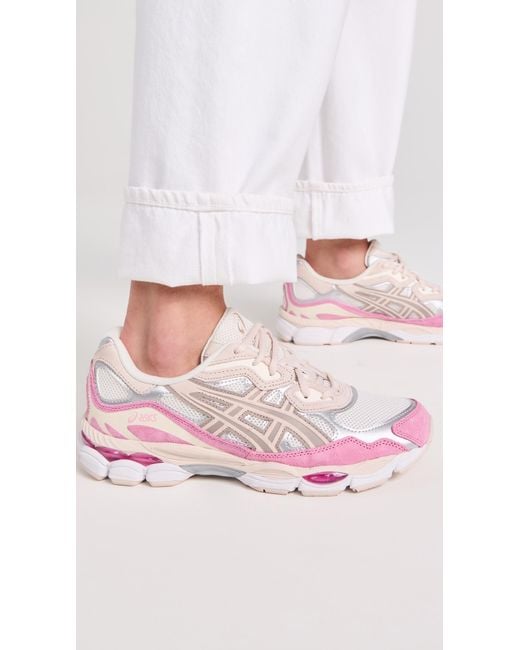 Asics Gel nyc Sneakers in Pink Lyst