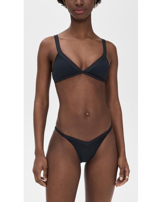 LSPACE Black Farrah Top