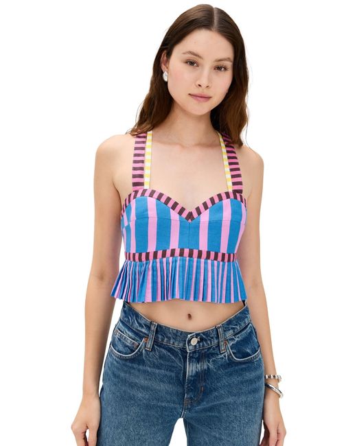 Celiab Blue Julieta Top