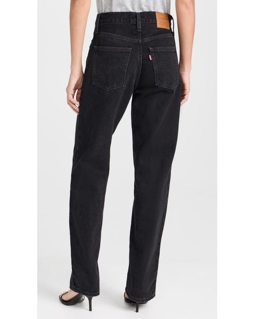 Levi's Black Dad Jeans