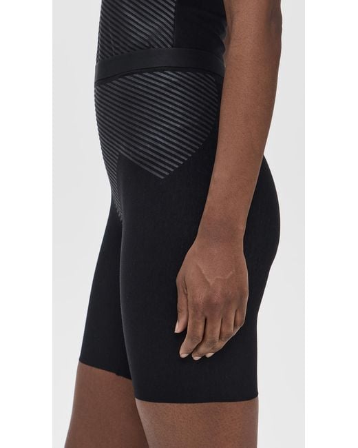 Spanx Blue Midthigh Shorts