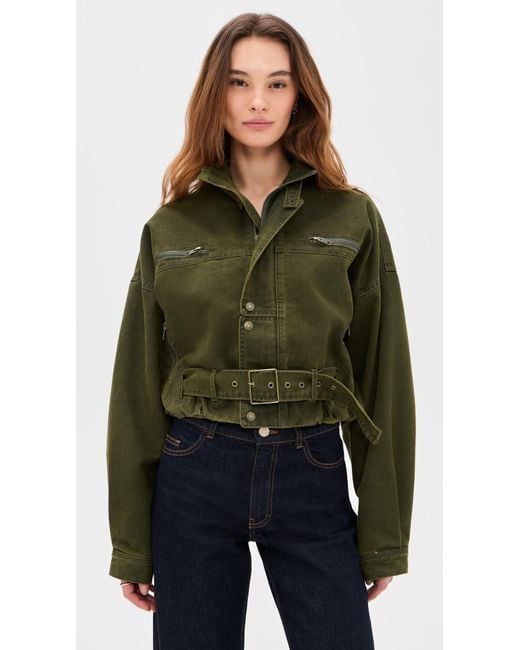 Lioness Green Rinata Jacket