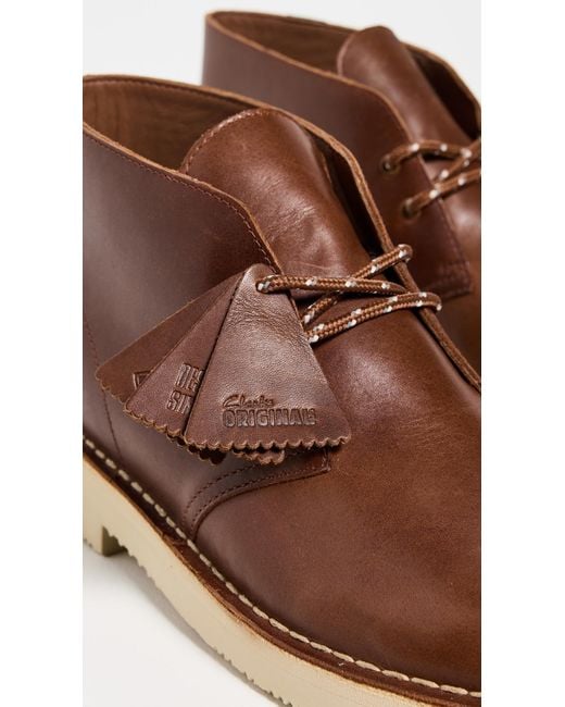 Clarks Goretex Desert Boots in Brown for Men | Lyst