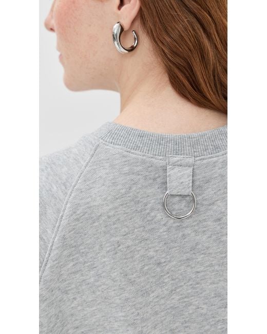 Tibi Multicolor Lightweight Sweatshirting Sleeveless Easy Top