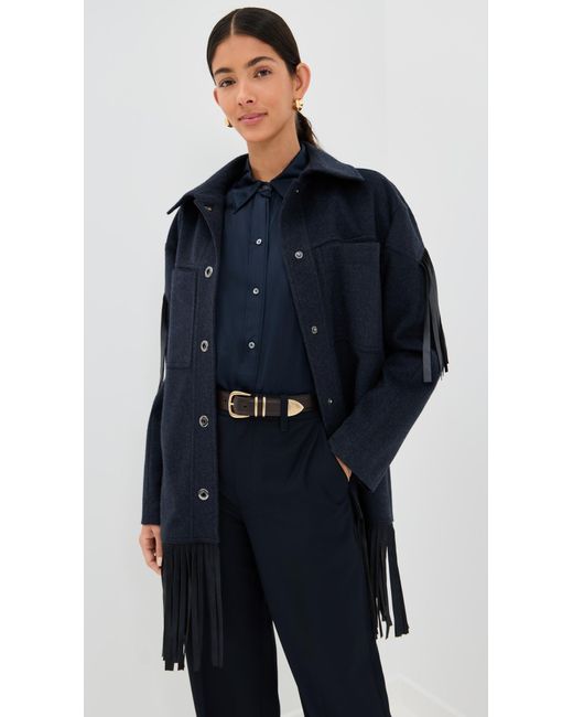 Twp Blue Cowboy Cashmere Jacket