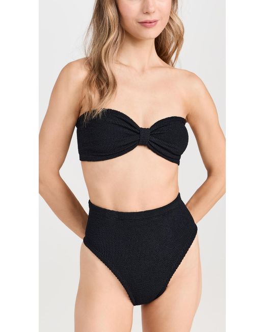 Hunza G Black Ruby Bikini Set