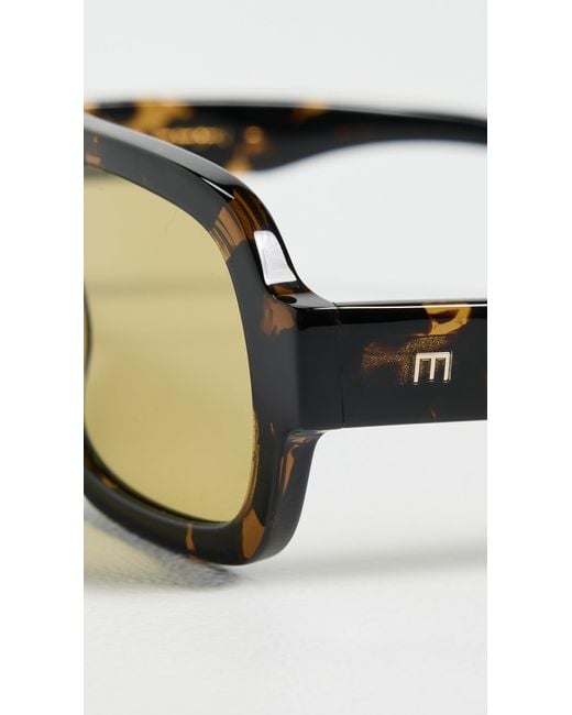 Elisa Johnson Black Jane Mini Sunglasses