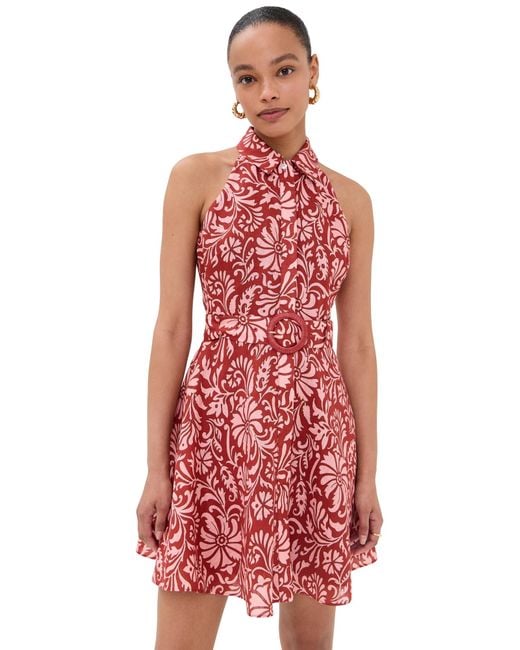 Veronica Beard Red Beau Dress