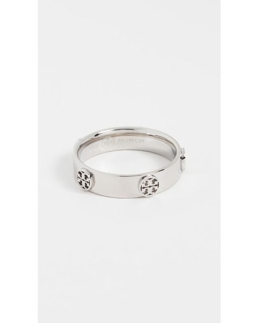 Tory Burch Black Miller Stud Ring