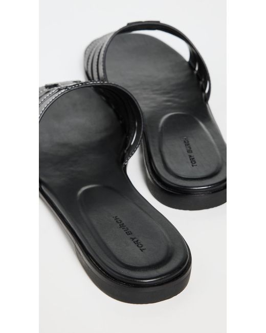 Tory Burch Black Ines Slide
