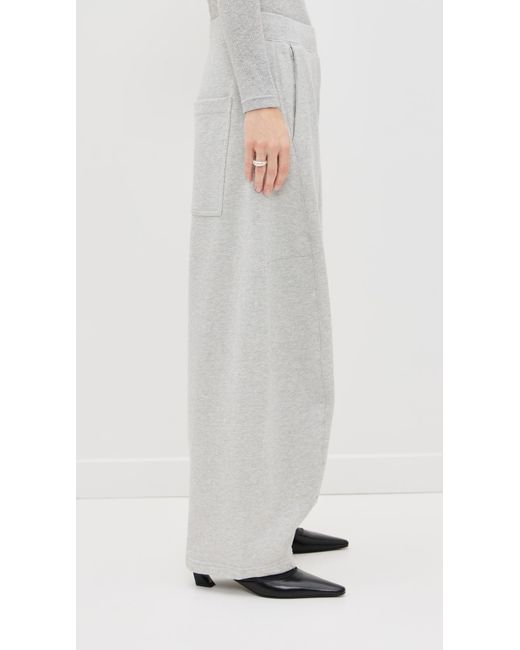 Tibi White Petite Sweatshirt Program Winslow Pants