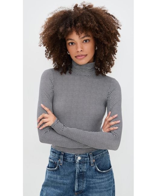 Commando Multicolor Classic Turtleneck Thong Bodysuit