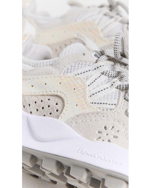 Flower Mountain White Yamano 3 Sneakers