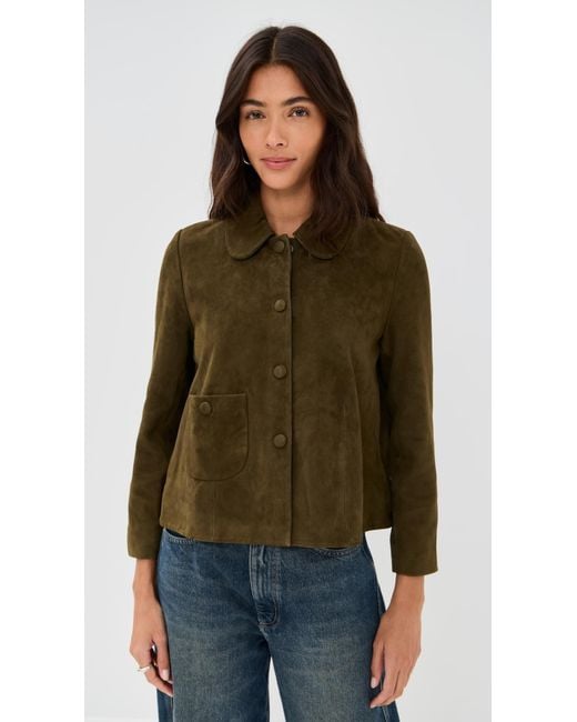 Ba&sh Multicolor Milas Suede Jacket