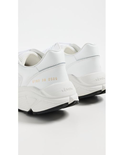 Common Projects White Premium Runner