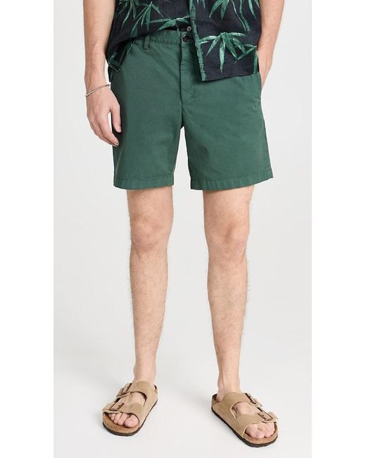 Theory Zaine Shorts in Green for Men | Lyst
