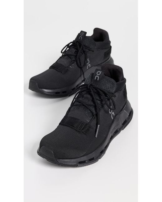 On Shoes Black Cloudnova 2 Sneakers for men
