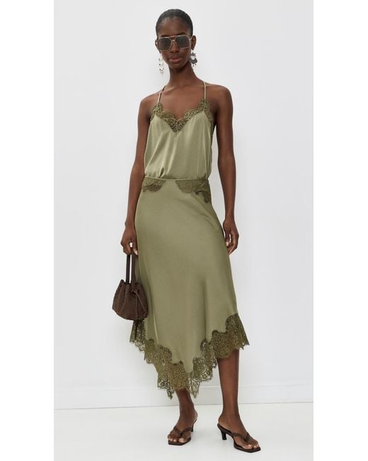 Ba&sh Green Corina Top