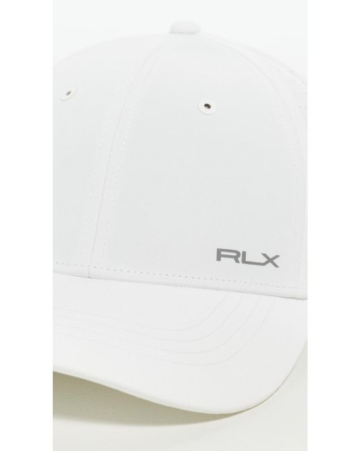 Ralph Lauren White Performance Cap for men