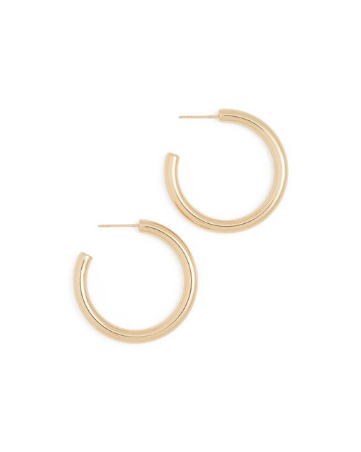 Jennifer Fisher White Lilly Mini Hoops