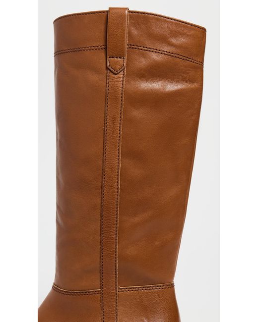 Veronica Beard Brown Dwyer Boots